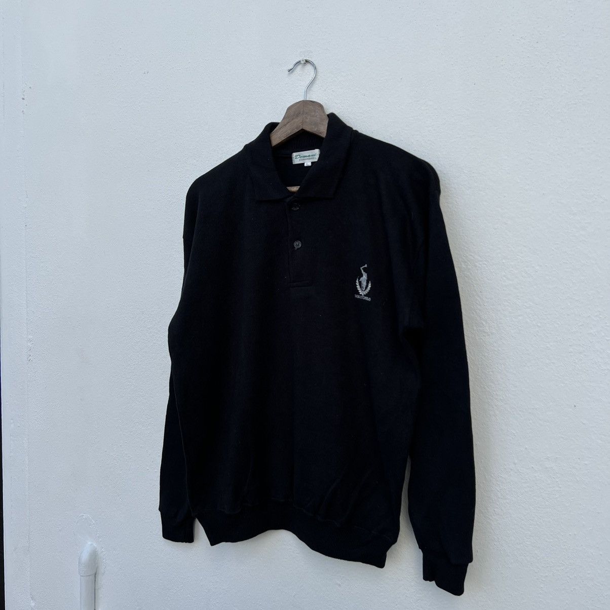 Japanese Brand VINTAGE COLLAR SWEATSHIRT DOMANI NATURAWEAR Size US L / EU 52-54 / 3 - 2 Thumbnail