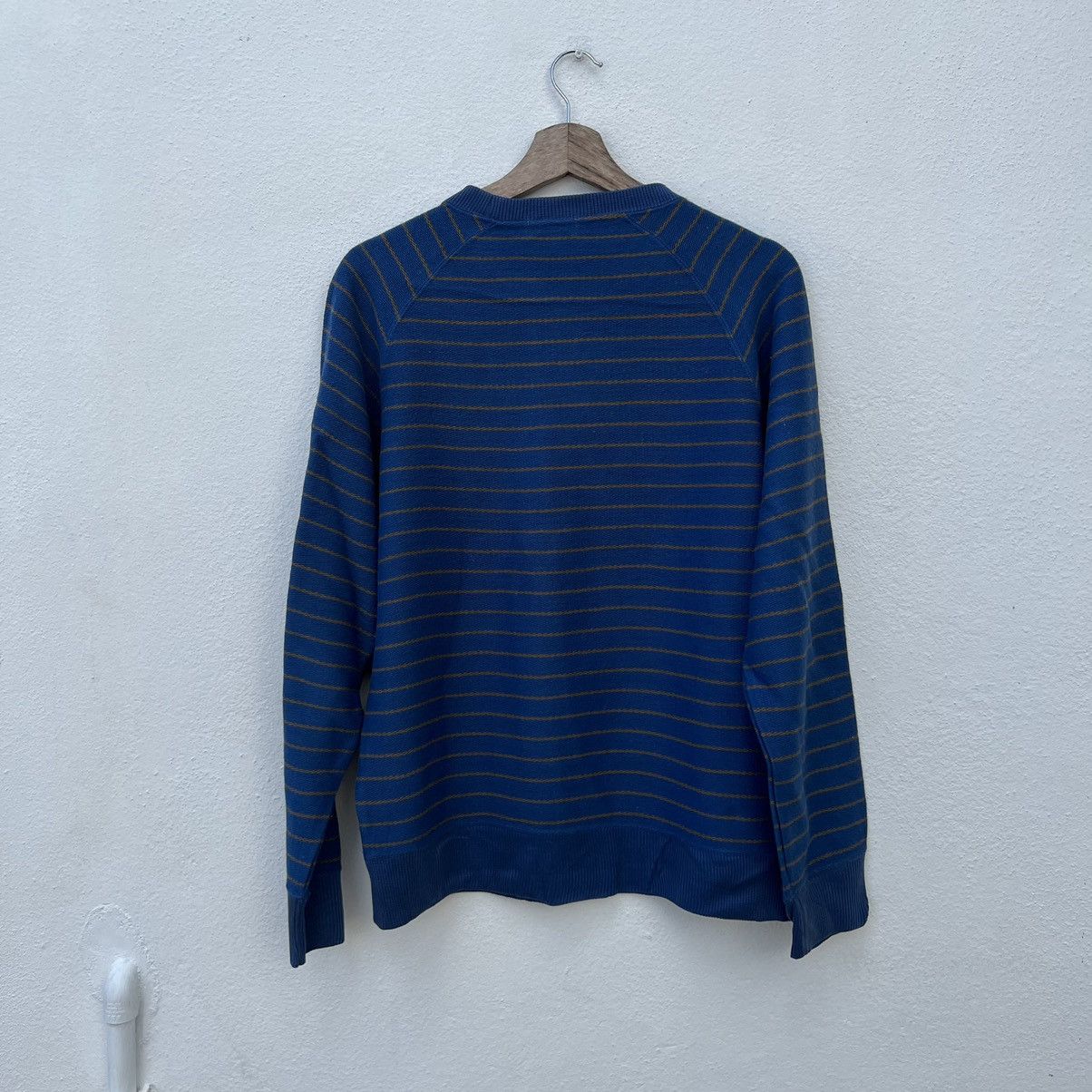 Japanese Brand VINTAGE MONTANT STRIPE SWEATSHIRT RARE STYLE Size US M / EU 48-50 / 2 - 7 Thumbnail