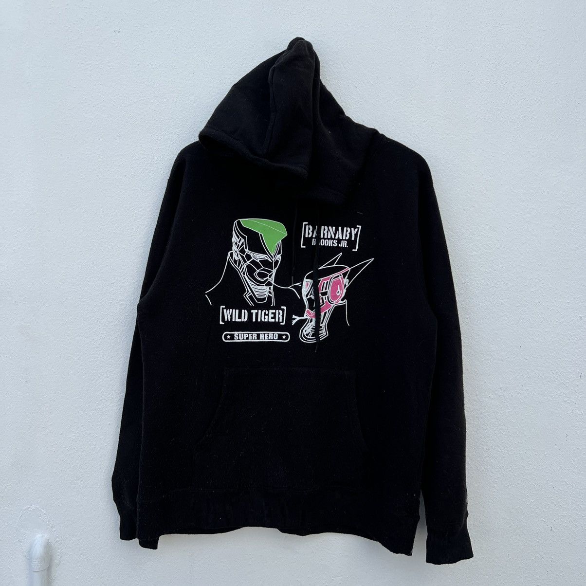 Cartoon Network VINTAGE TIGER & BUNNY HOODIE BIG LOGO Size US L / EU 52-54 / 3 - 8 Thumbnail