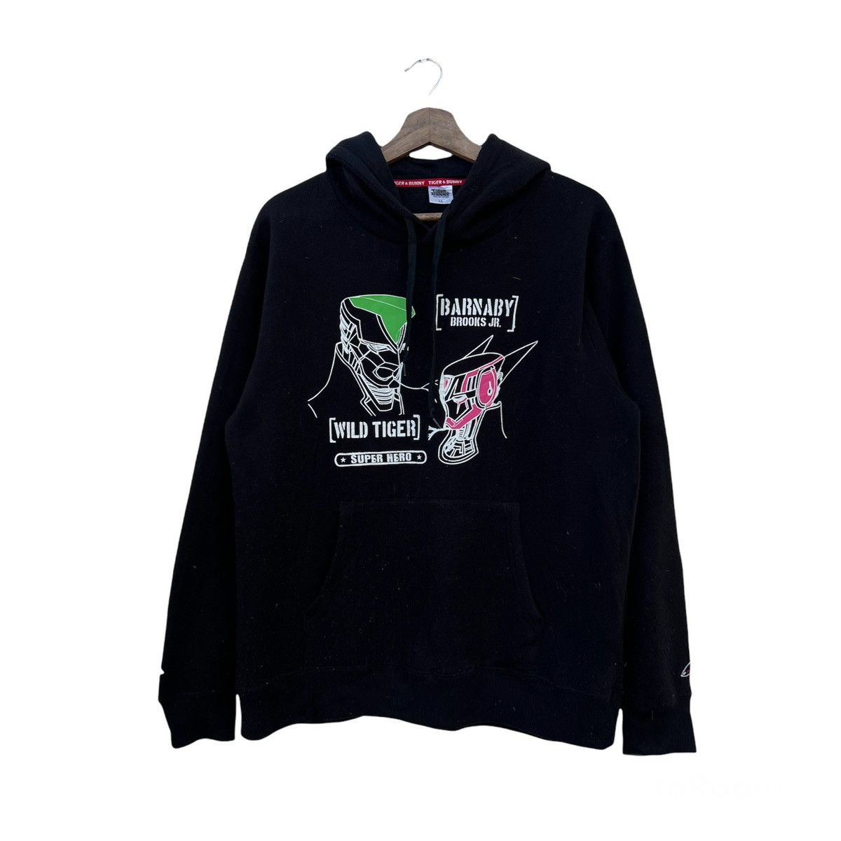 Cartoon Network VINTAGE TIGER & BUNNY HOODIE BIG LOGO Size US L / EU 52-54 / 3 - 1 Thumbnail