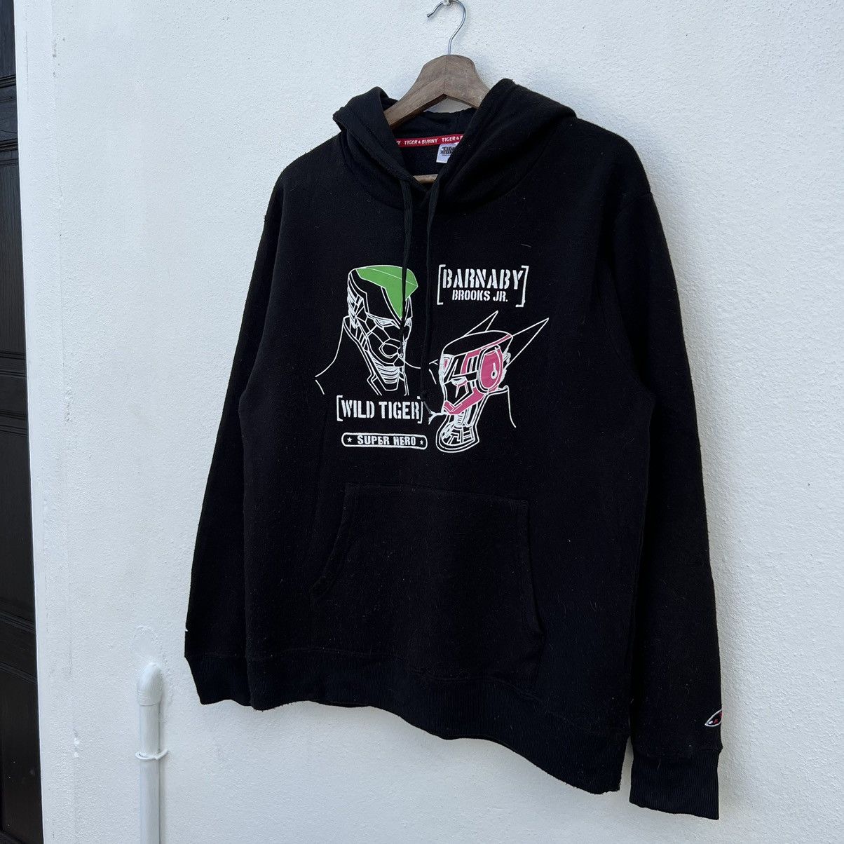 Cartoon Network VINTAGE TIGER & BUNNY HOODIE BIG LOGO Size US L / EU 52-54 / 3 - 2 Thumbnail