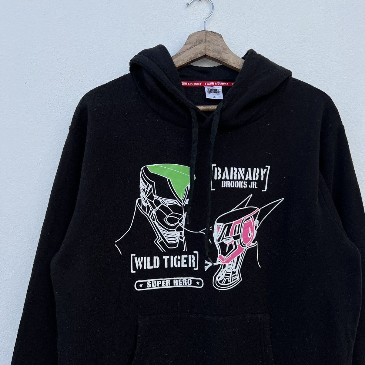 Cartoon Network VINTAGE TIGER & BUNNY HOODIE BIG LOGO Size US L / EU 52-54 / 3 - 3 Thumbnail