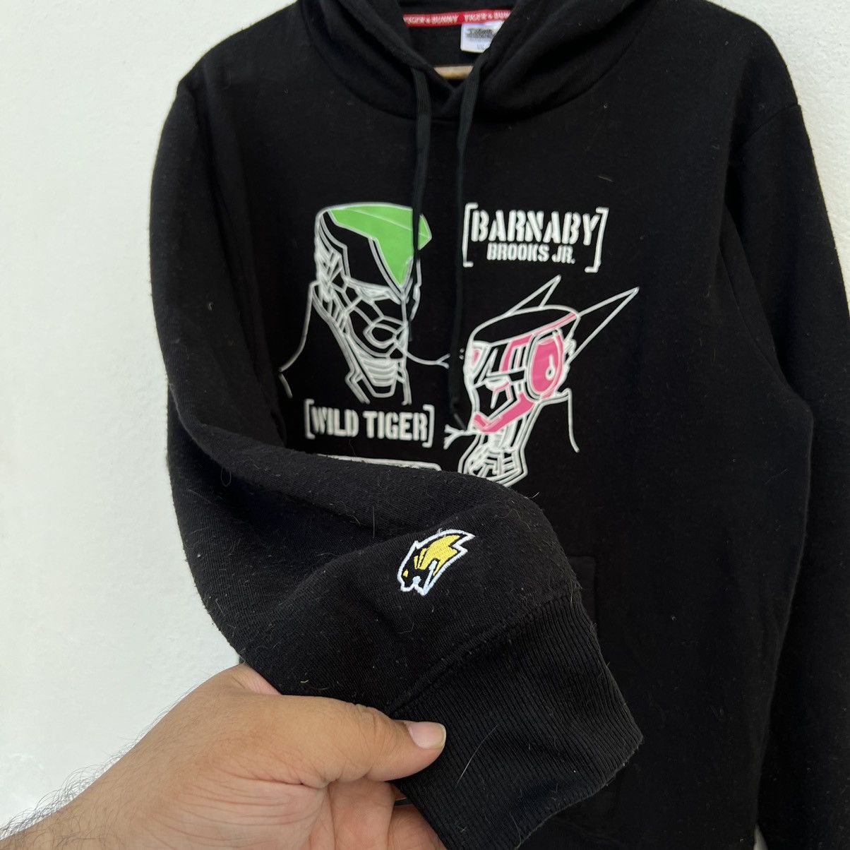 Cartoon Network VINTAGE TIGER & BUNNY HOODIE BIG LOGO Size US L / EU 52-54 / 3 - 4 Thumbnail