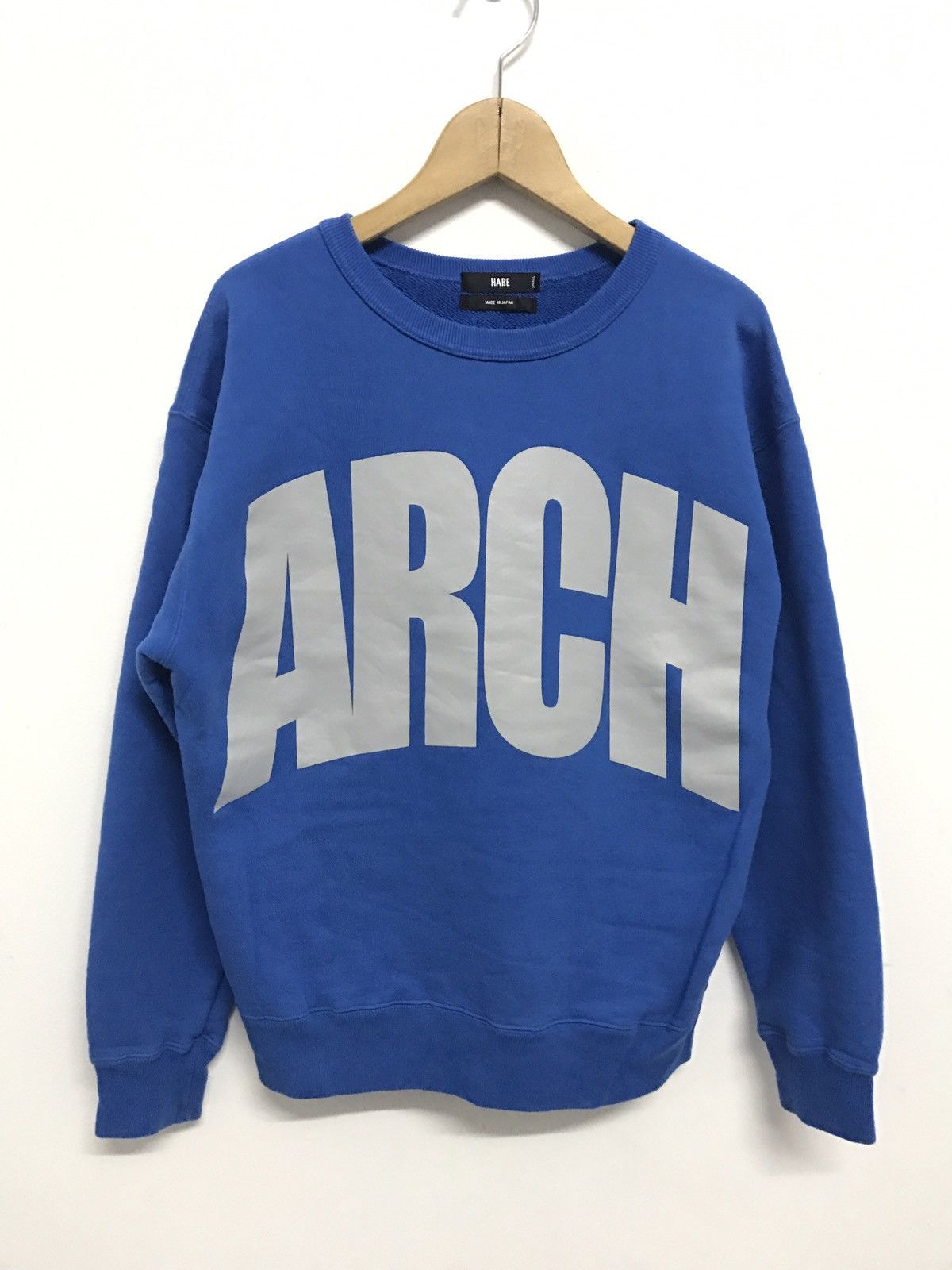 image of Hare Sweatshirt Streetwear Sweater in Blue, Men's (Size Small)