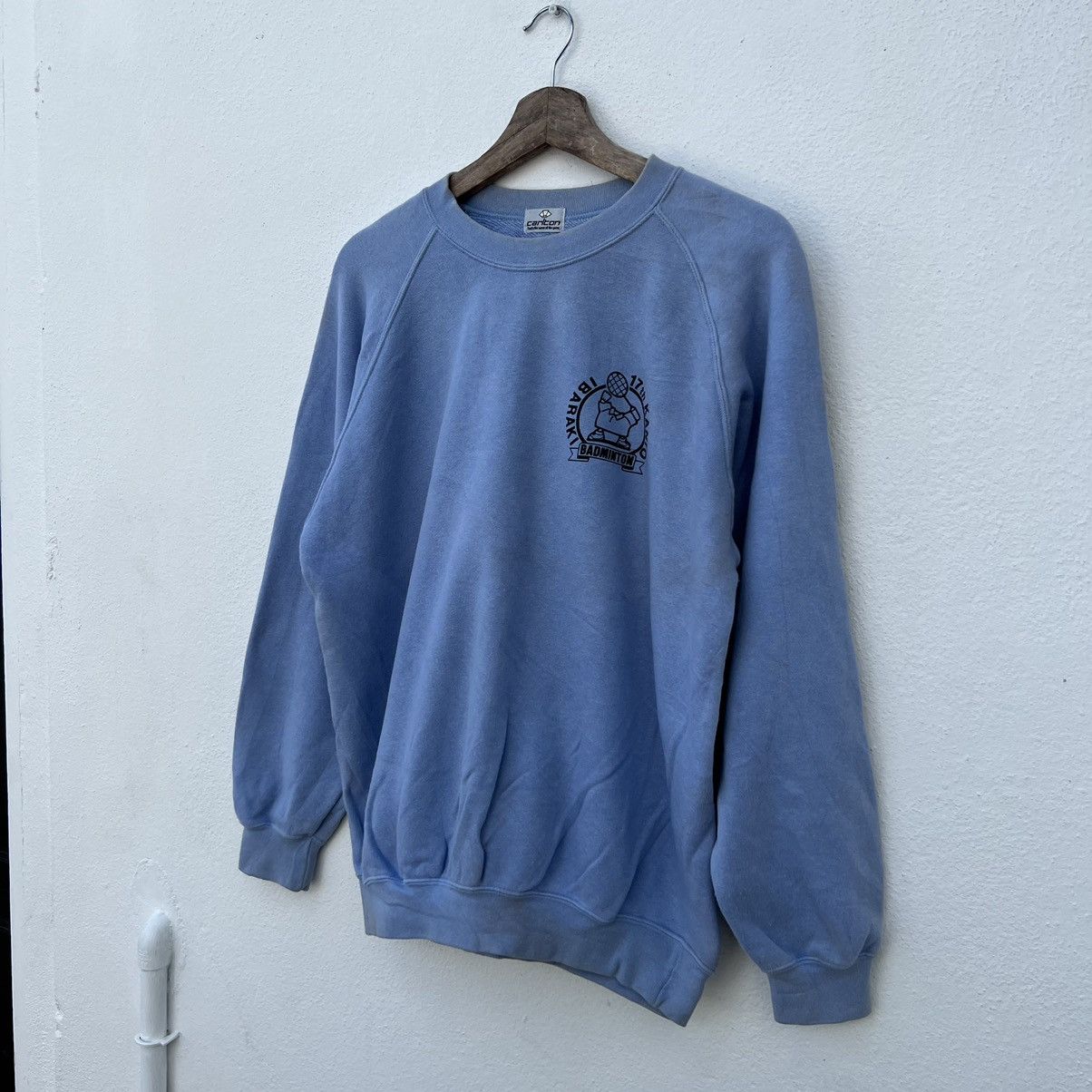 Japanese Brand VINTAGE CARLTON BADMINTON SPORTS BIG LOGO SWEATSHIRT Size US M / EU 48-50 / 2 - 2 Thumbnail
