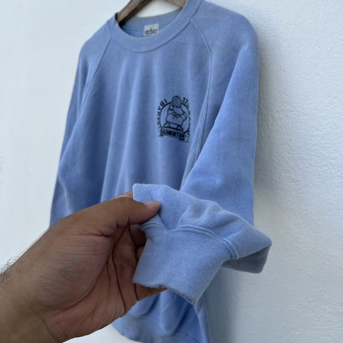 Japanese Brand VINTAGE CARLTON BADMINTON SPORTS BIG LOGO SWEATSHIRT Size US M / EU 48-50 / 2 - 5 Thumbnail