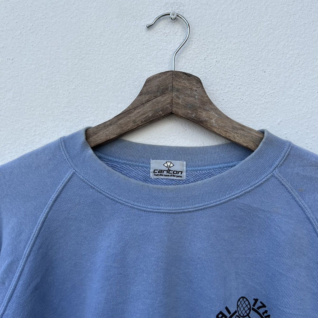 Japanese Brand VINTAGE CARLTON BADMINTON SPORTS BIG LOGO SWEATSHIRT Size US M / EU 48-50 / 2 - 4 Thumbnail