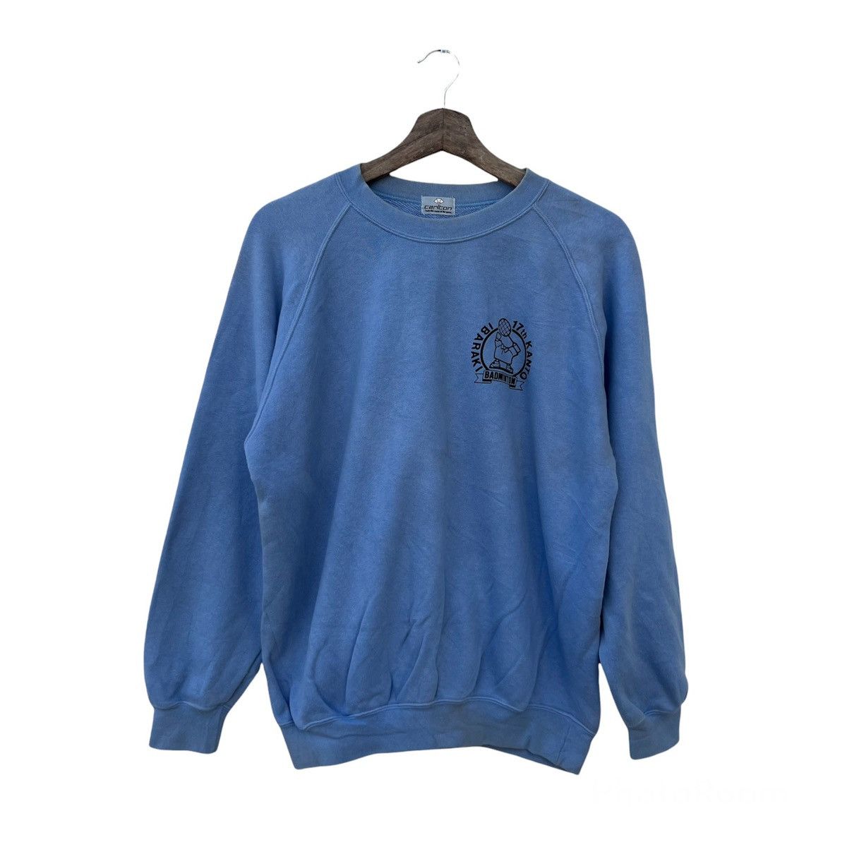Japanese Brand VINTAGE CARLTON BADMINTON SPORTS BIG LOGO SWEATSHIRT Size US M / EU 48-50 / 2 - 1 Thumbnail