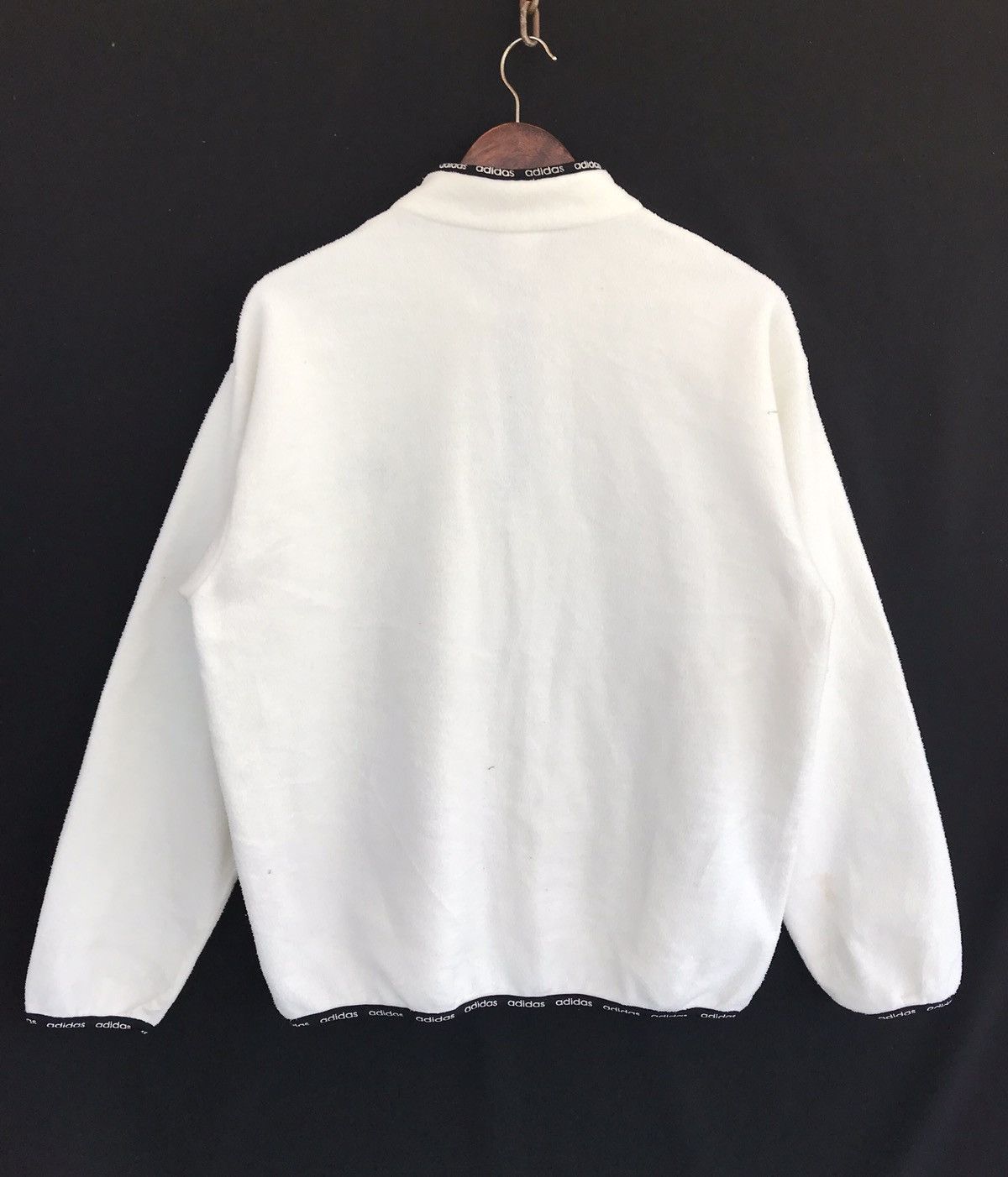 Adidas Adidas Fleece Jacket Adidas Streetwear Casual Jacket Size US M / EU 48-50 / 2 - 6 Thumbnail