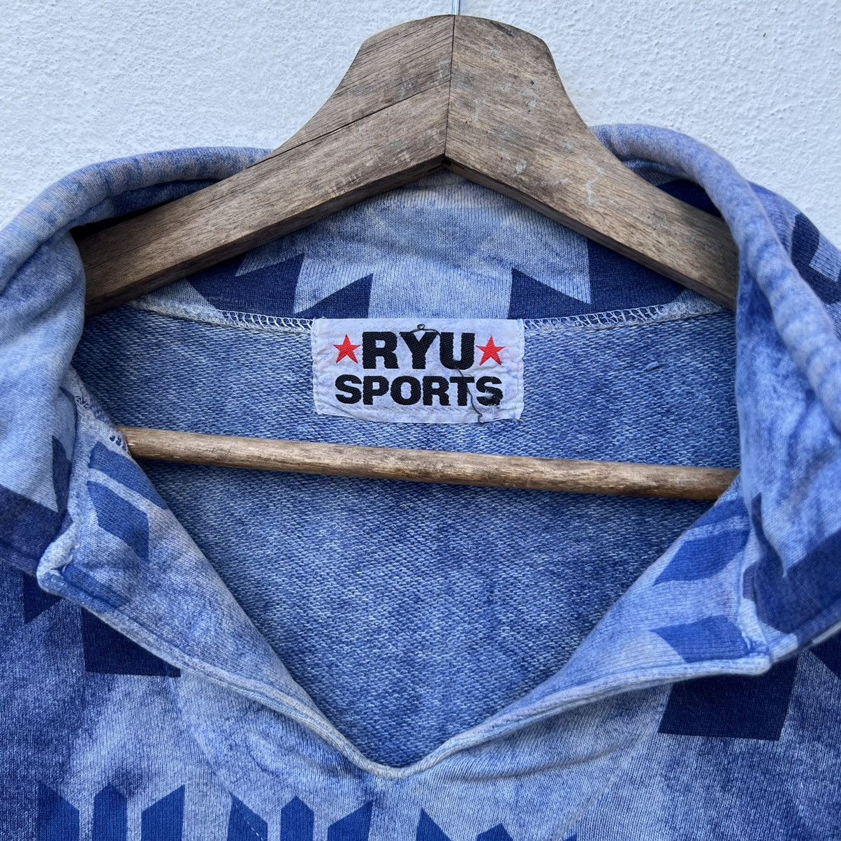 Japanese Brand VINTAGE RYU SPORTS SWEATSHIRT NAVAJO DESIGN FULL PRINT Size US L / EU 52-54 / 3 - 10 Thumbnail
