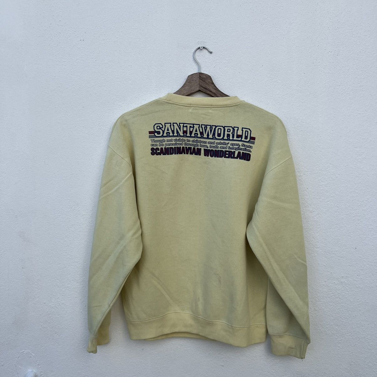 Japanese Brand VINTAGE SANTAWORLD BIG LOGO SWEATSHIRT Size US M / EU 48-50 / 2 - 7 Thumbnail