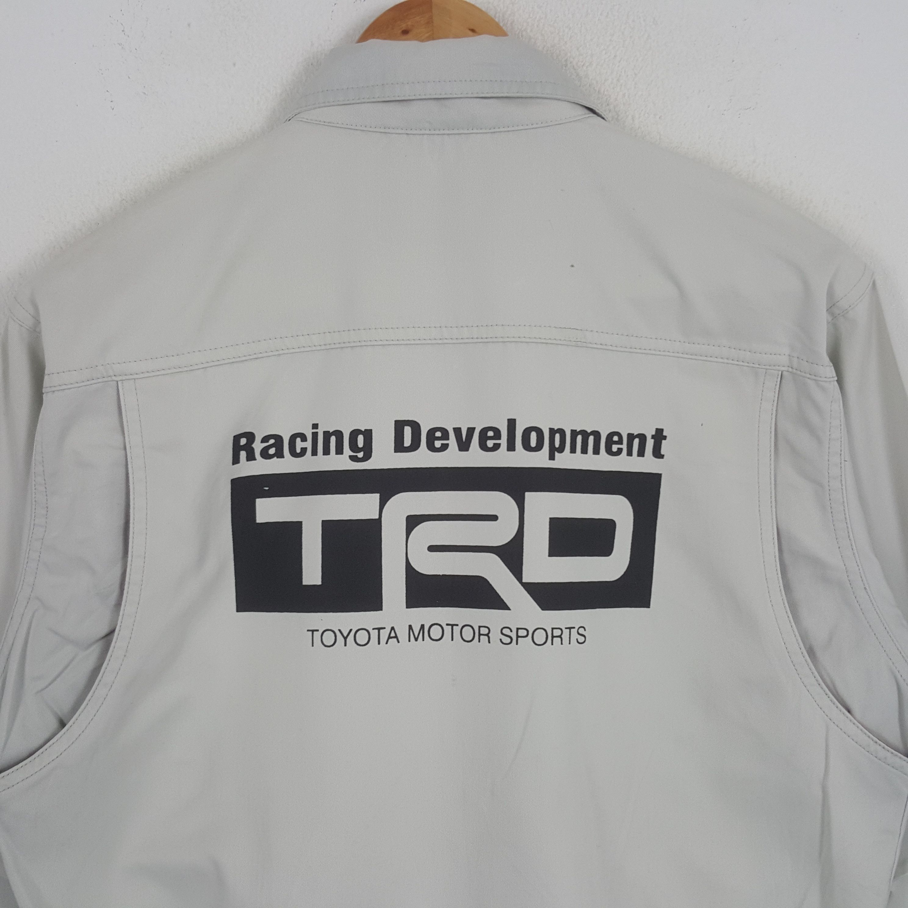 Japanese Brand Vinatage TRD Motorsports Toyota Racing Team Custom Jacket Size US L / EU 52-54 / 3 - 2 Thumbnail