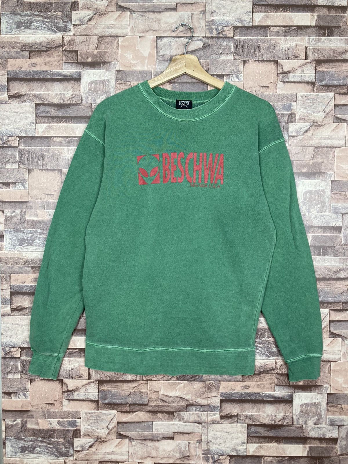 Vintage Beschwa Alien Sweatshirt Usa #22-2 Size US M / EU 48-50 / 2 - 1 Thumbnail