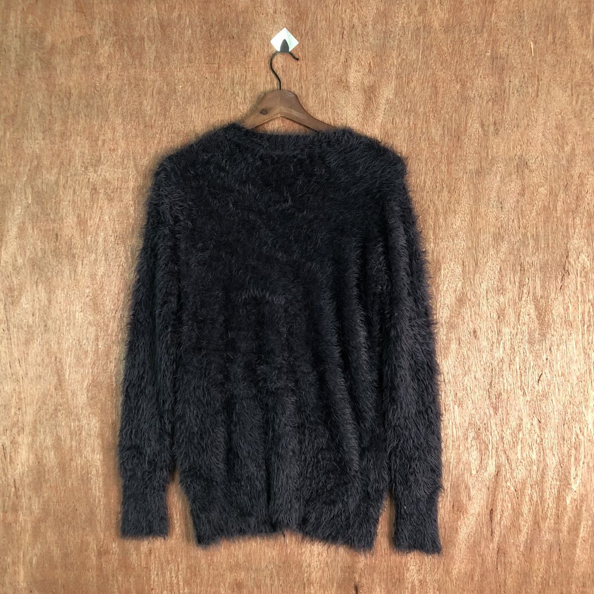 Homespun Knitwear Jades cardigan Shag Shaggy Fur Mohair Cardigan #6504DL Size M / US 6-8 / IT 42-44 - 8 Thumbnail
