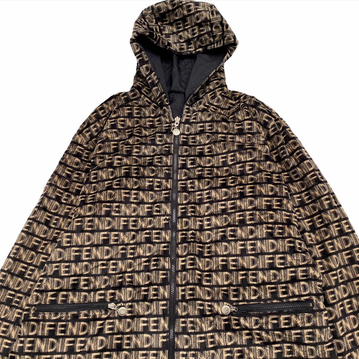 Fendi Fendi Zucca Monogram Span Reversible Jacket Size US M / EU 48-50 / 2 - 2 Thumbnail