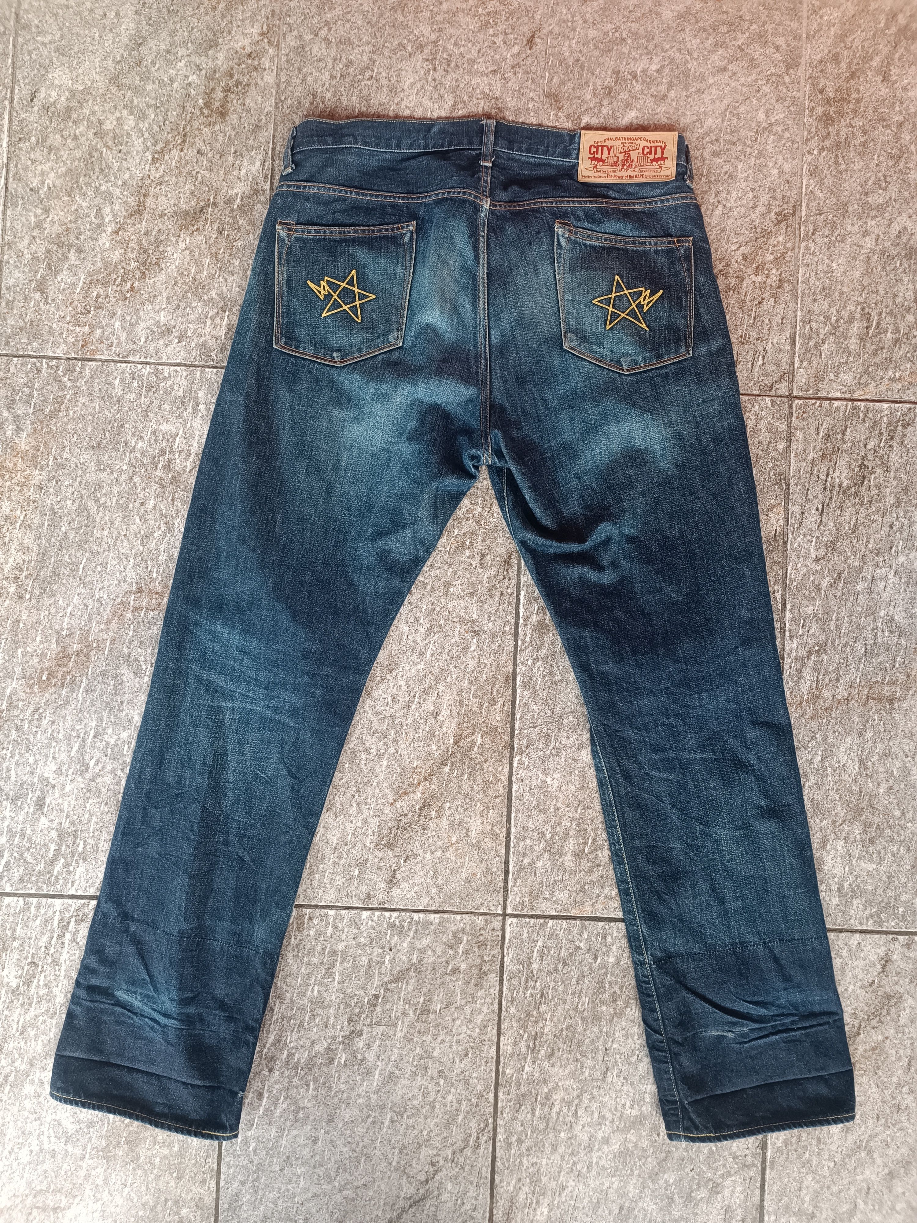 Bape × Nigo Bapesta Denim Size US 36 / EU 52 - 1 Thumbnail