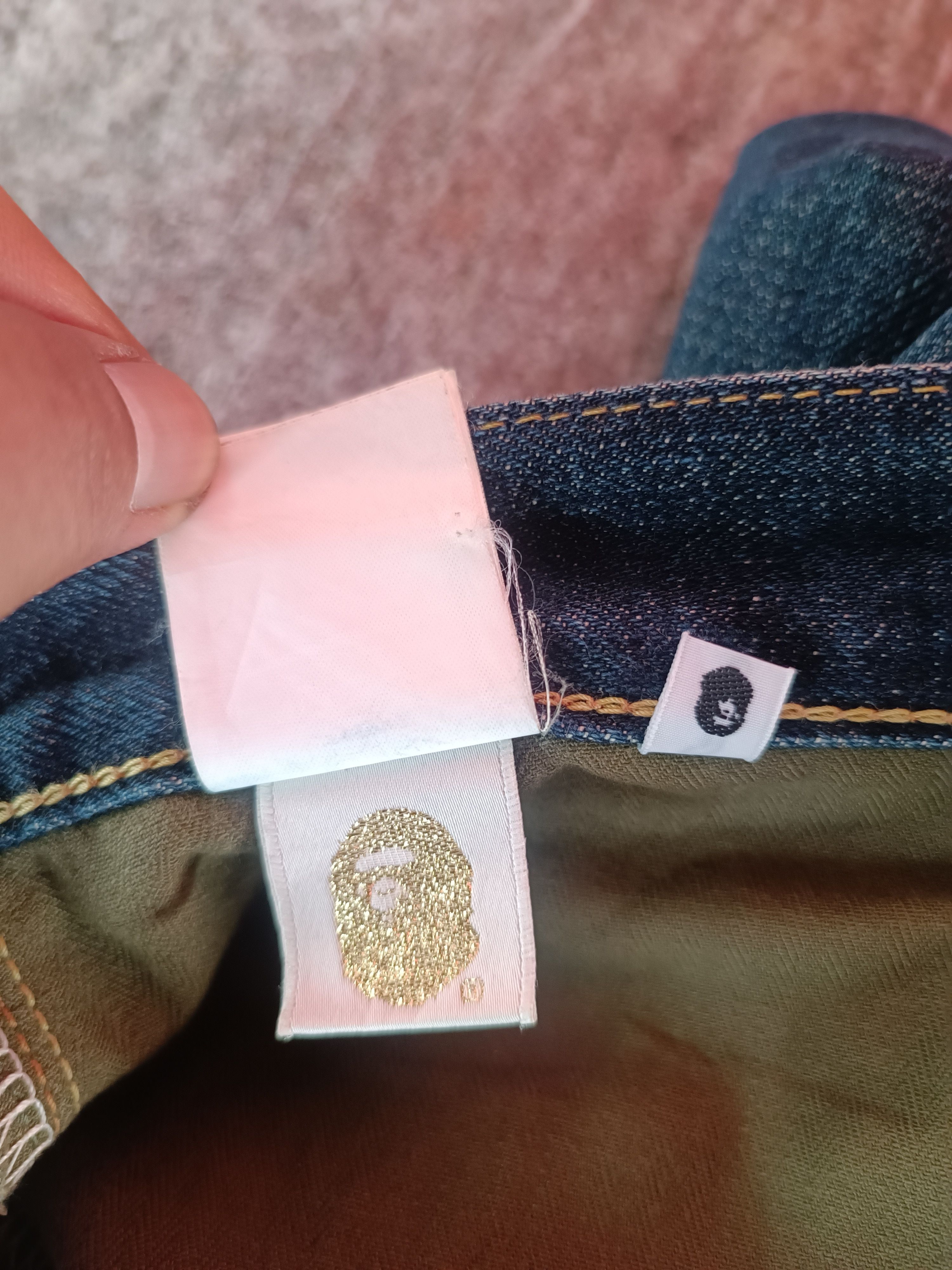 Bape × Nigo Bapesta Denim Size US 36 / EU 52 - 13 Thumbnail