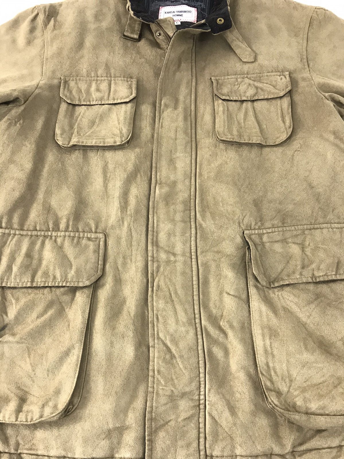 Japanese Brand × Kansai Yamamoto Vintage Kansai Yamamoto Homme Jacket Quilted Padded Size US L / EU 52-54 / 3 - 4 Thumbnail
