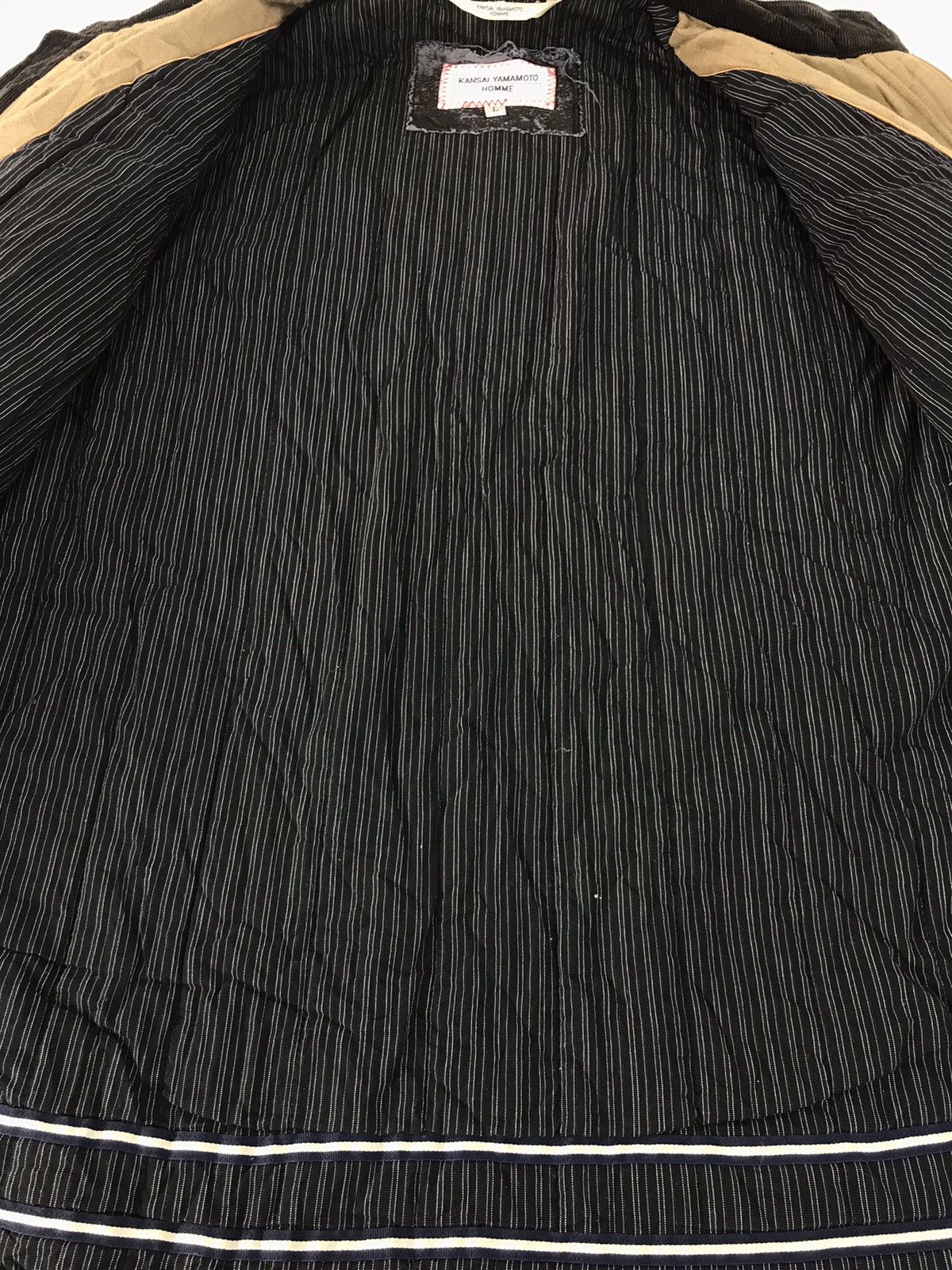 Japanese Brand × Kansai Yamamoto Vintage Kansai Yamamoto Homme Jacket Quilted Padded Size US L / EU 52-54 / 3 - 6 Thumbnail