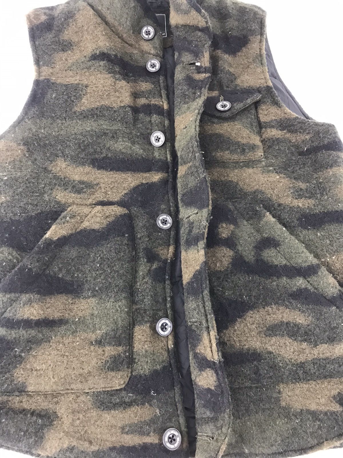 Beams Plus × Japanese Brand Beams Heart Fleece Dark Camouflage Army Insulated Wool Size US S / EU 44-46 / 1 - 4 Thumbnail
