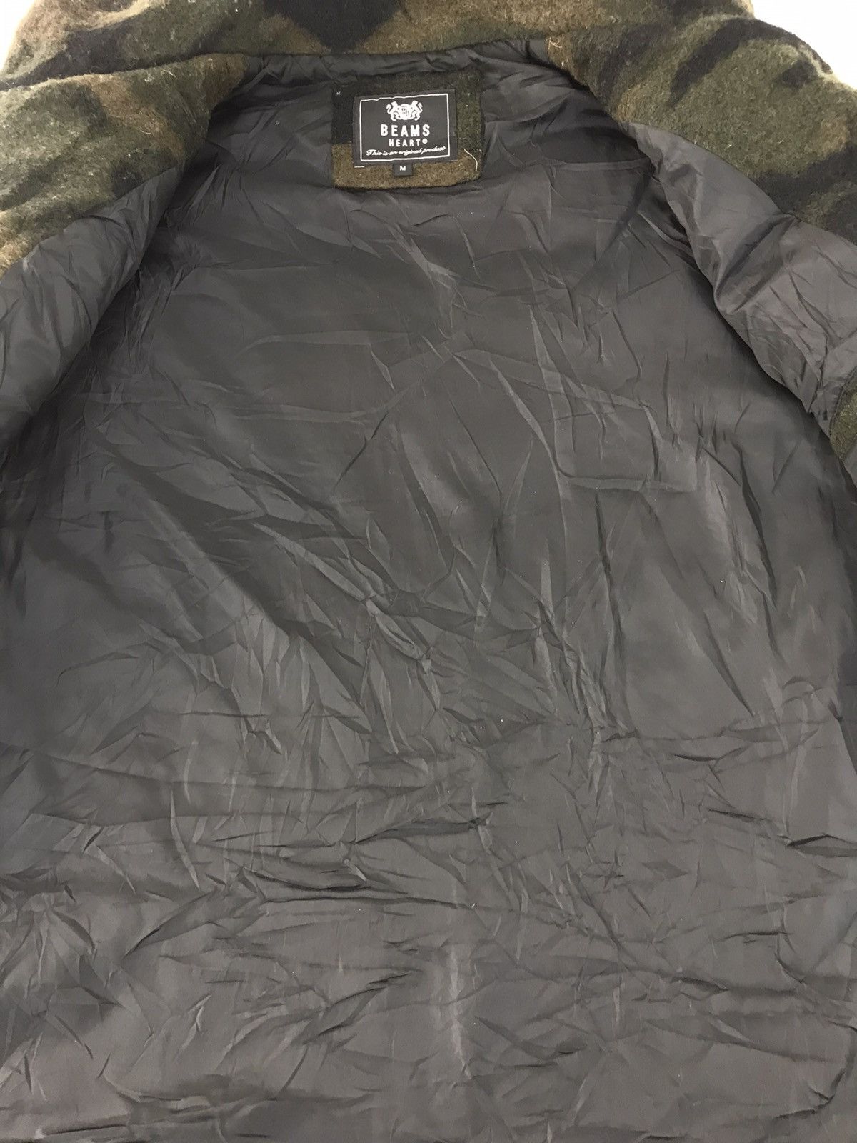Beams Plus × Japanese Brand Beams Heart Fleece Dark Camouflage Army Insulated Wool Size US S / EU 44-46 / 1 - 5 Thumbnail