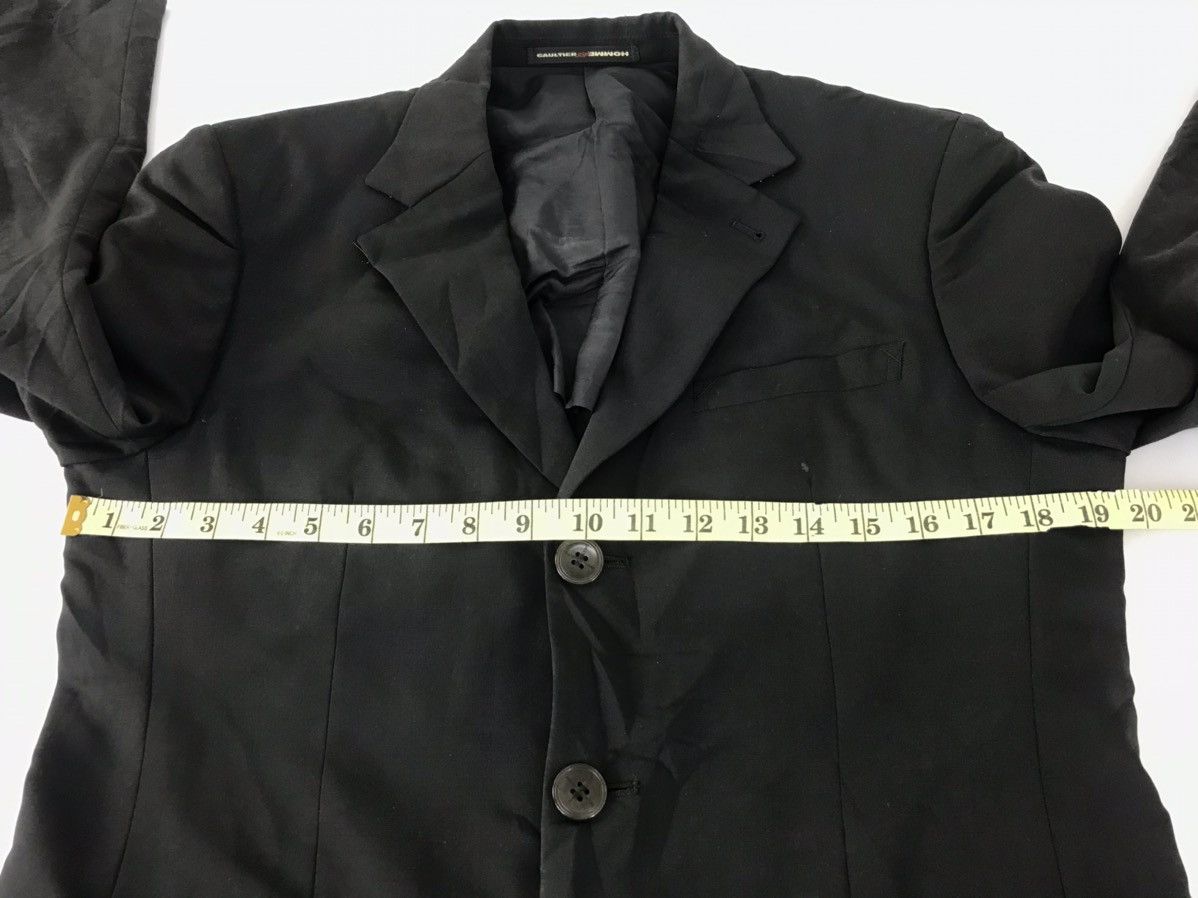 Designer × Jean Paul Gaultier Jean Paul Gaultier Homme Objet Jacket Blazer Coat Fashion Size 38S - 10 Thumbnail