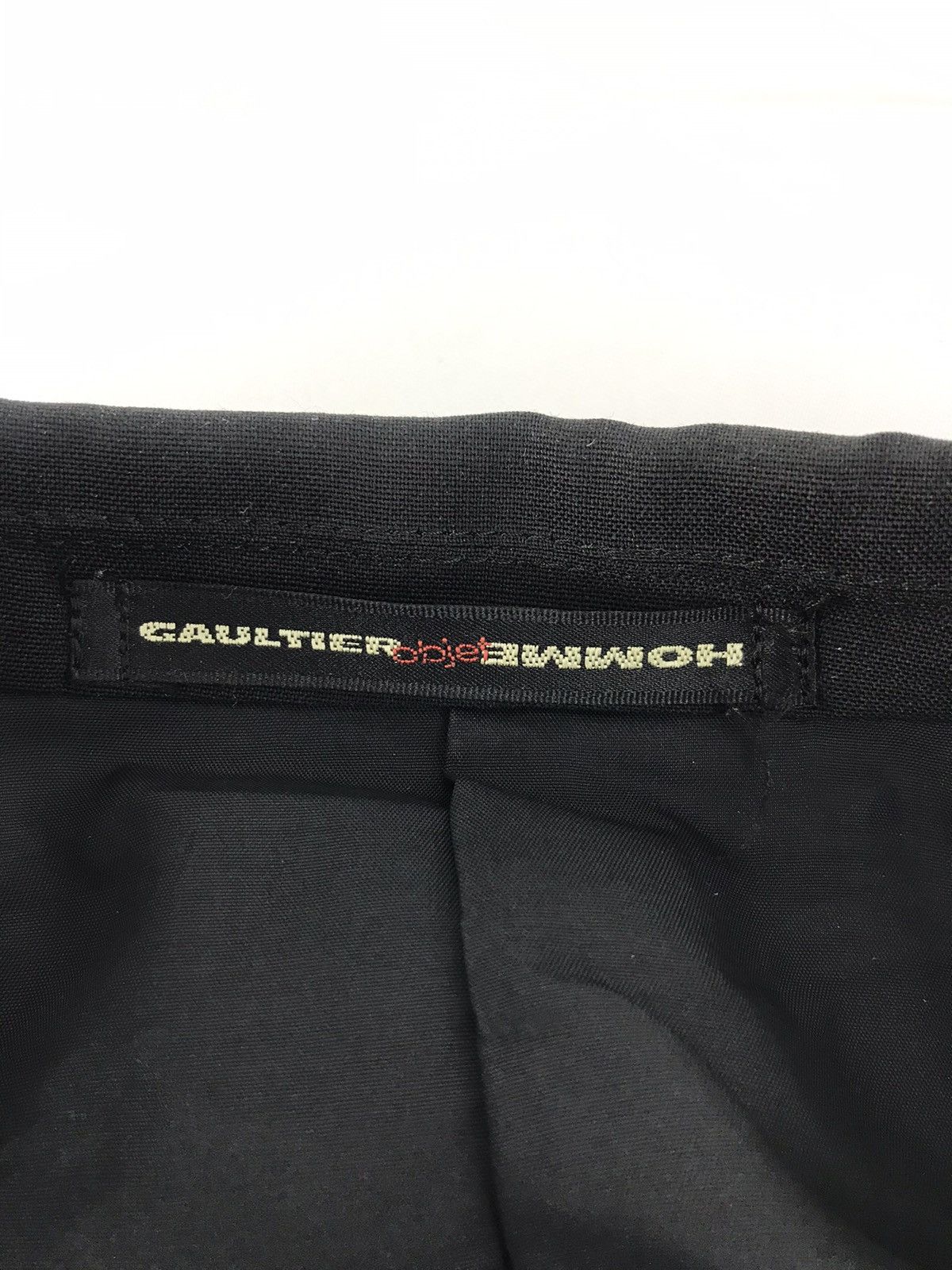 Designer × Jean Paul Gaultier Jean Paul Gaultier Homme Objet Jacket Blazer Coat Fashion Size 38S - 7 Thumbnail