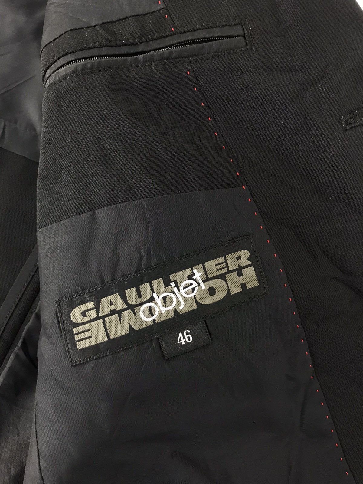 Designer × Jean Paul Gaultier Jean Paul Gaultier Homme Objet Jacket Blazer Coat Fashion Size 38S - 6 Thumbnail