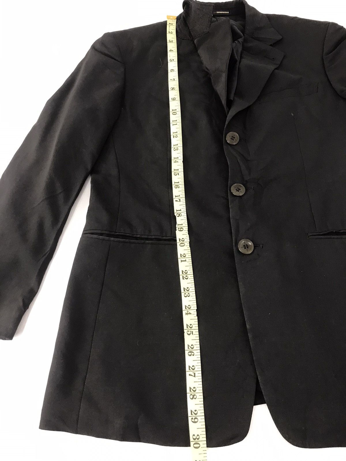 Designer × Jean Paul Gaultier Jean Paul Gaultier Homme Objet Jacket Blazer Coat Fashion Size 38S - 11 Thumbnail