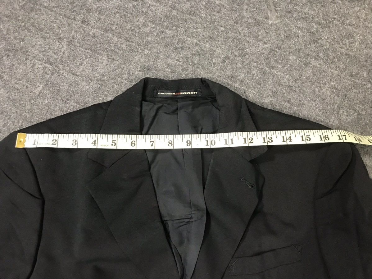 Designer × Jean Paul Gaultier Jean Paul Gaultier Homme Objet Jacket Blazer Coat Fashion Size 38S - 13 Thumbnail