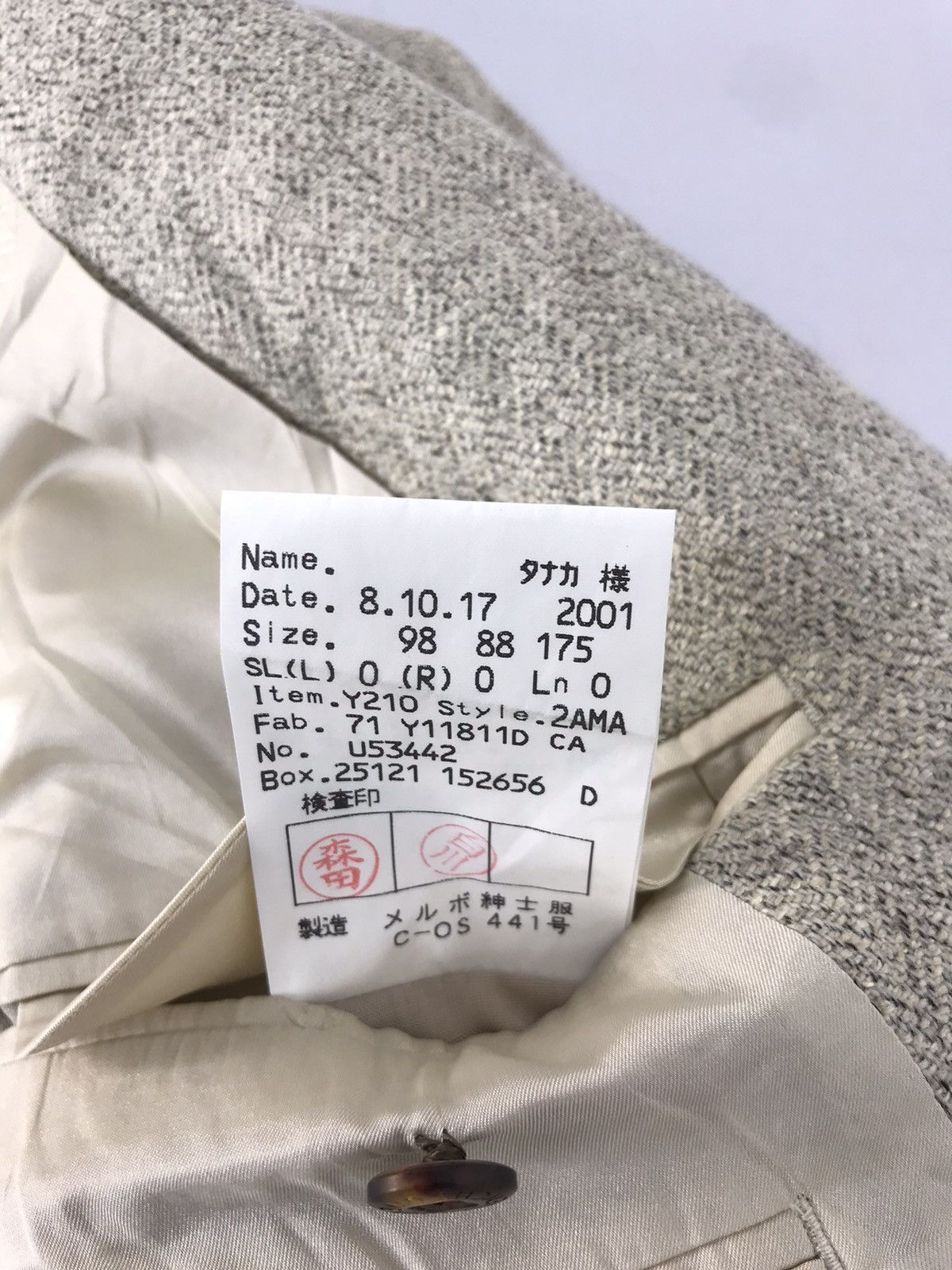 Designer × Givenchy Monsieur Givenchy Paris Luxury Wool Jacket Blazer Coat Size 38L - 6 Thumbnail