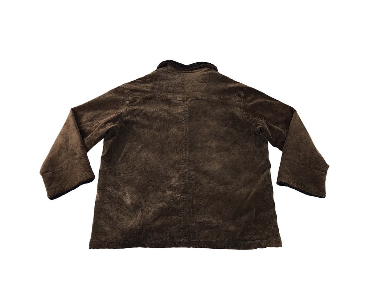 Japanese Brand × Kansai Yamamoto Kansai Jeans Kansai Yamamoto Corduroy Shearling Jacket Size US XXL / EU 58 / 5 - 2 Thumbnail