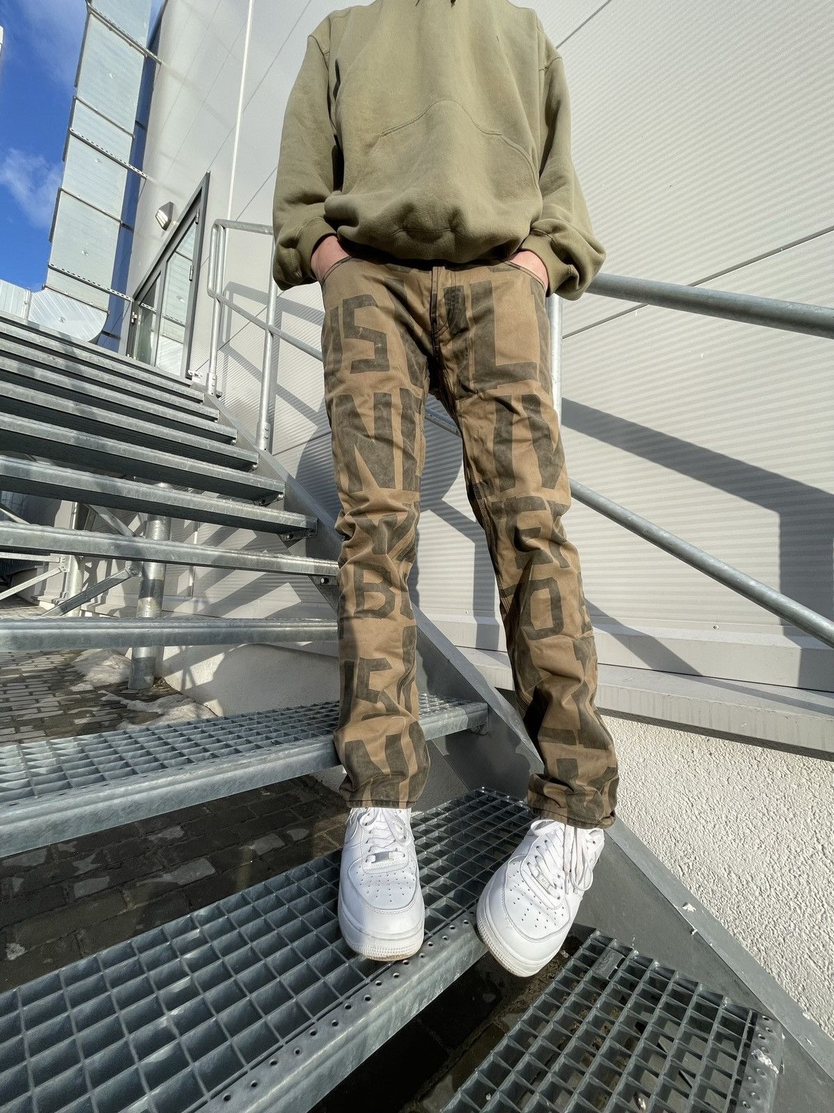 Vintage Love Moschino pants jeans skinny stacked