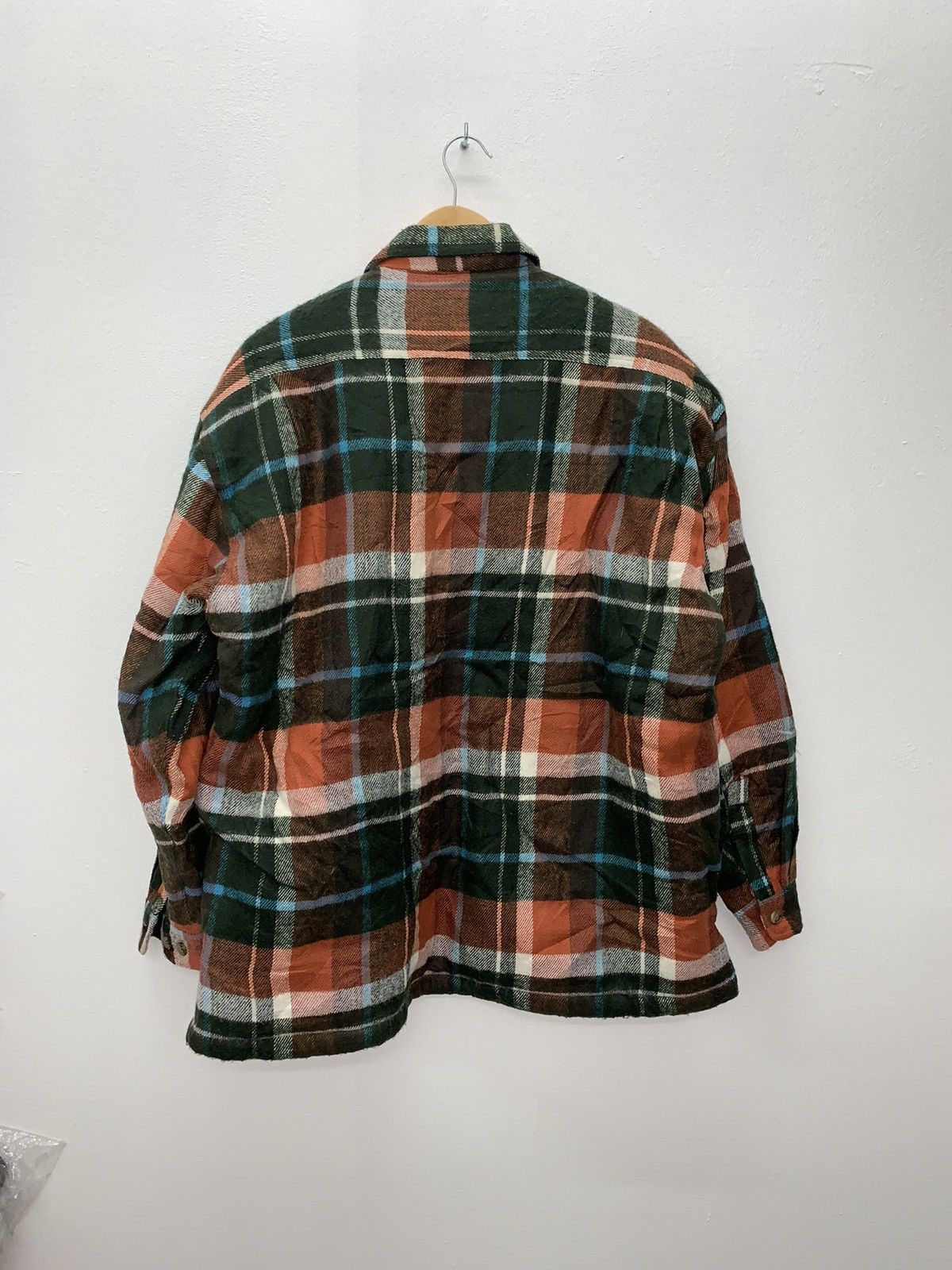 Vintage JapaneseBrand Blueky Sherpa Flannel Jacket