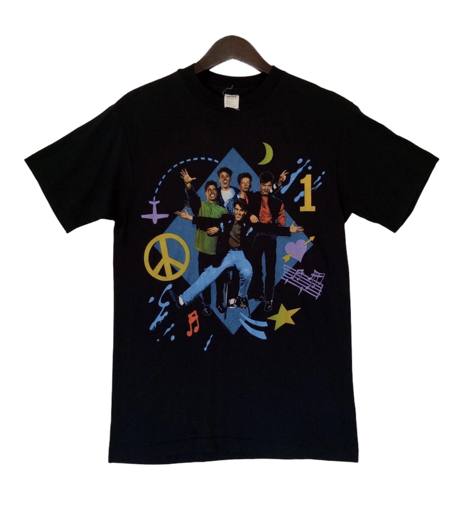 Band Tees VINTAGE New Kids On The Block concert 1989/90 tee t-shirt Size US M / EU 48-50 / 2 - 1 Thumbnail