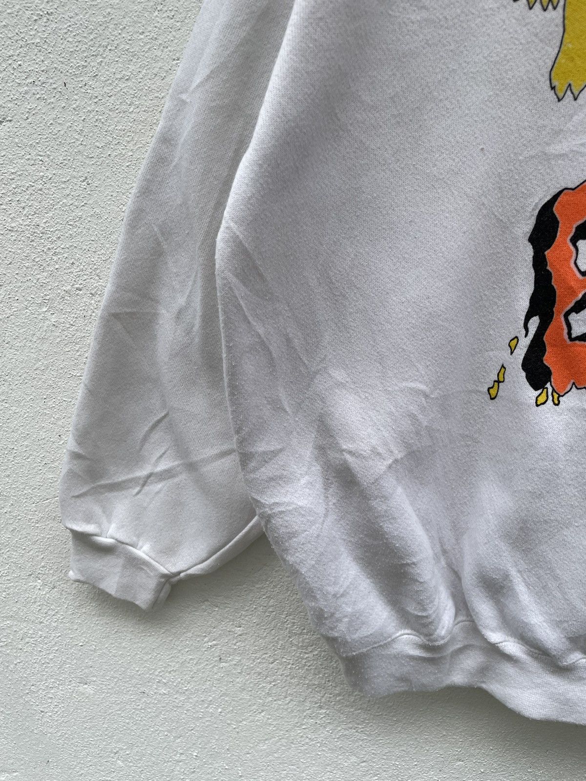 Vintage Vintage 90s Halloween BOO Pullover Sweatshirt Size US XL / EU 56 / 4 - 3 Thumbnail
