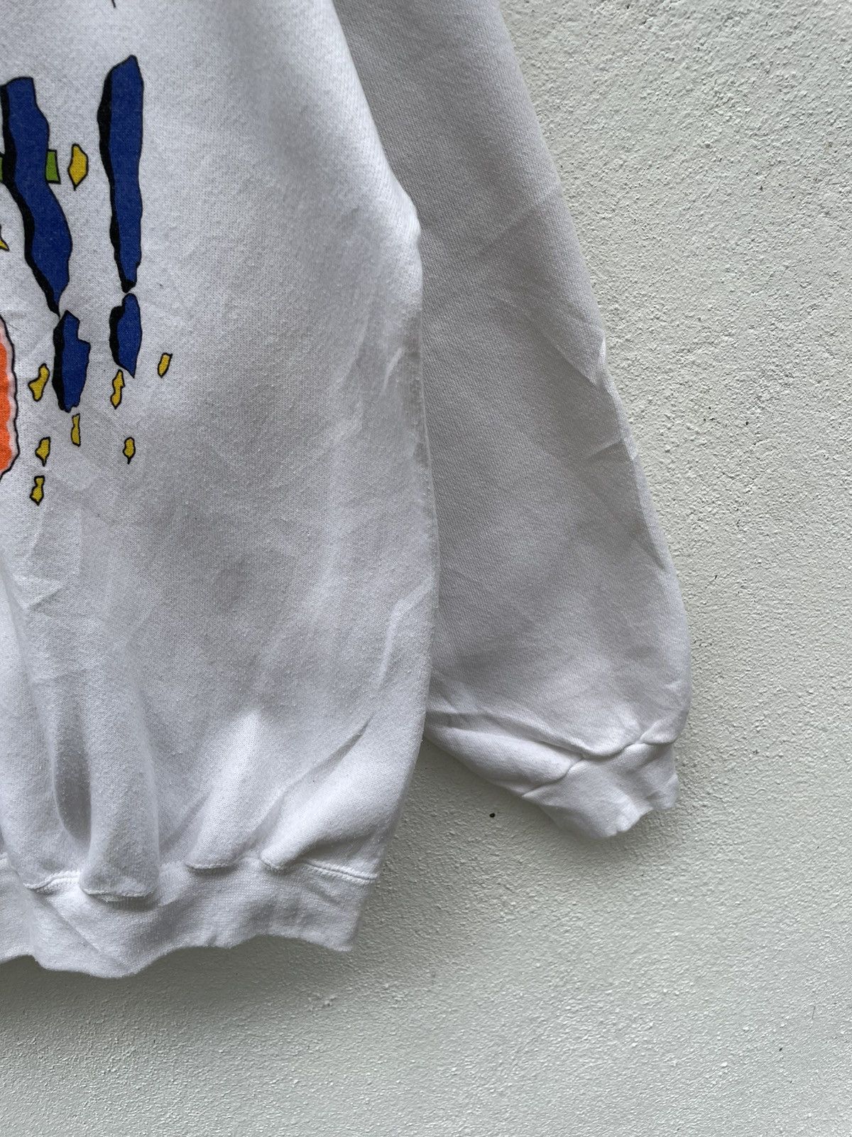 Vintage Vintage 90s Halloween BOO Pullover Sweatshirt Size US XL / EU 56 / 4 - 4 Thumbnail