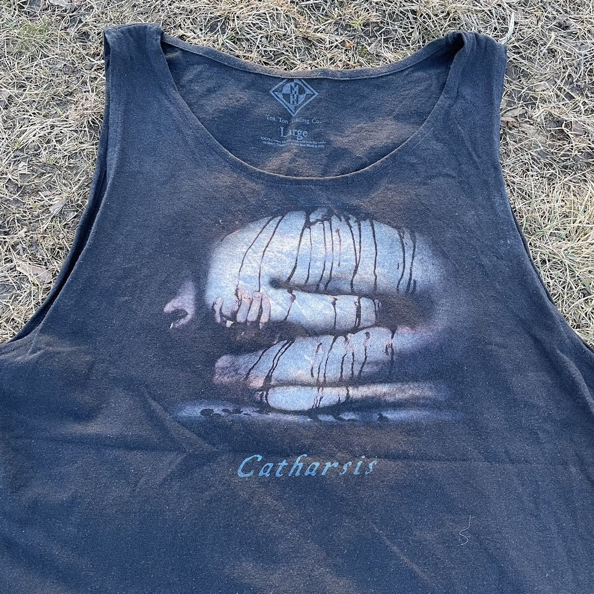 Vintage Vintage 90s Sun Faded Graphic Tank Top Grunge Dark Tapered M Size US M / EU 48-50 / 2 - 2 Thumbnail