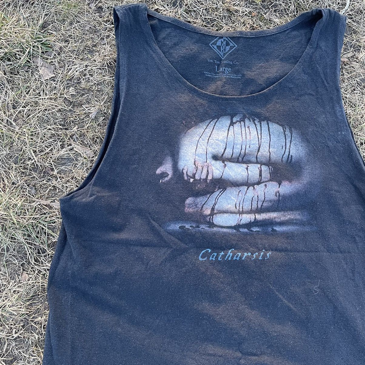 Vintage Vintage 90s Sun Faded Graphic Tank Top Grunge Dark Tapered M Size US M / EU 48-50 / 2 - 5 Thumbnail