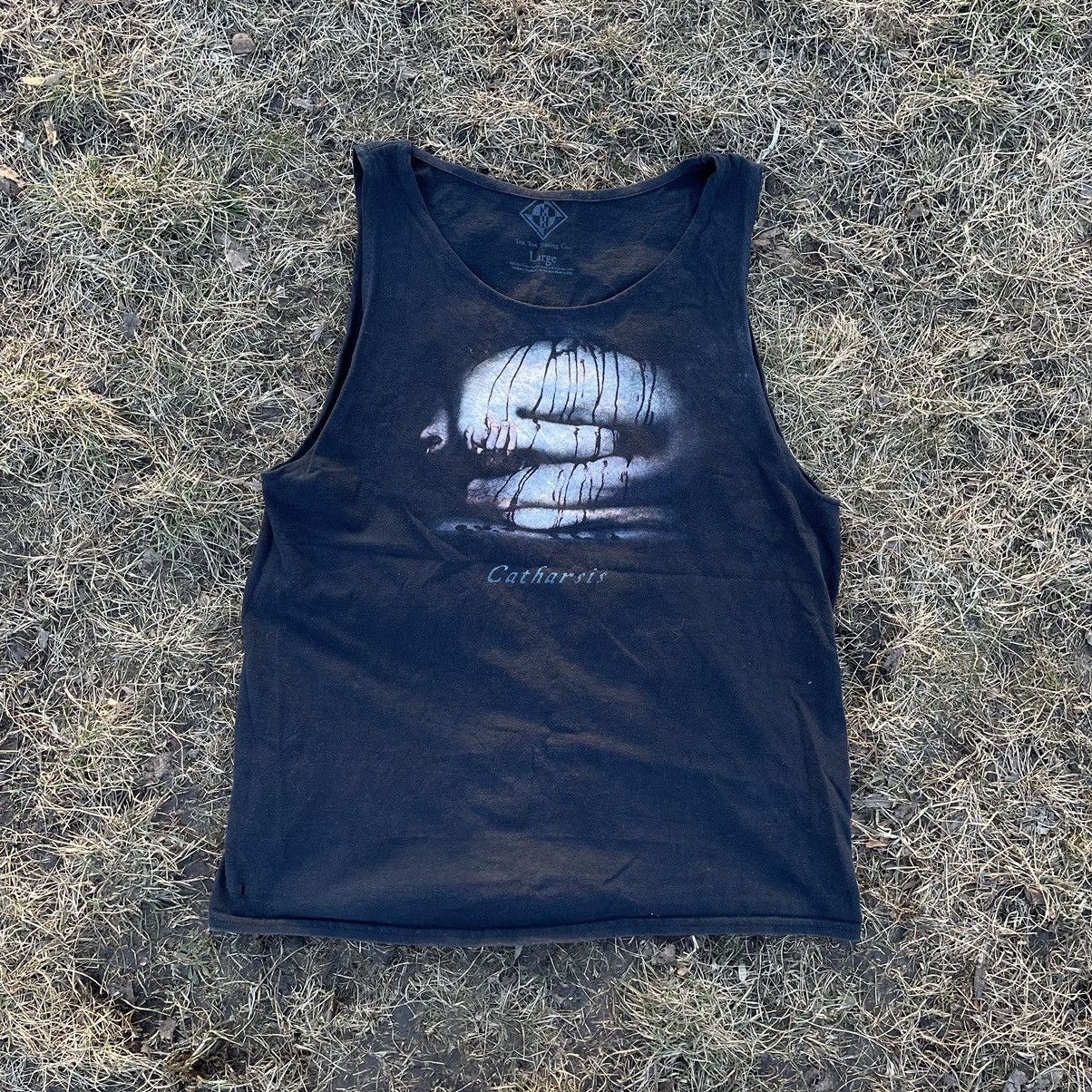 Vintage Vintage 90s Sun Faded Graphic Tank Top Grunge Dark Tapered M Size US M / EU 48-50 / 2 - 1 Thumbnail