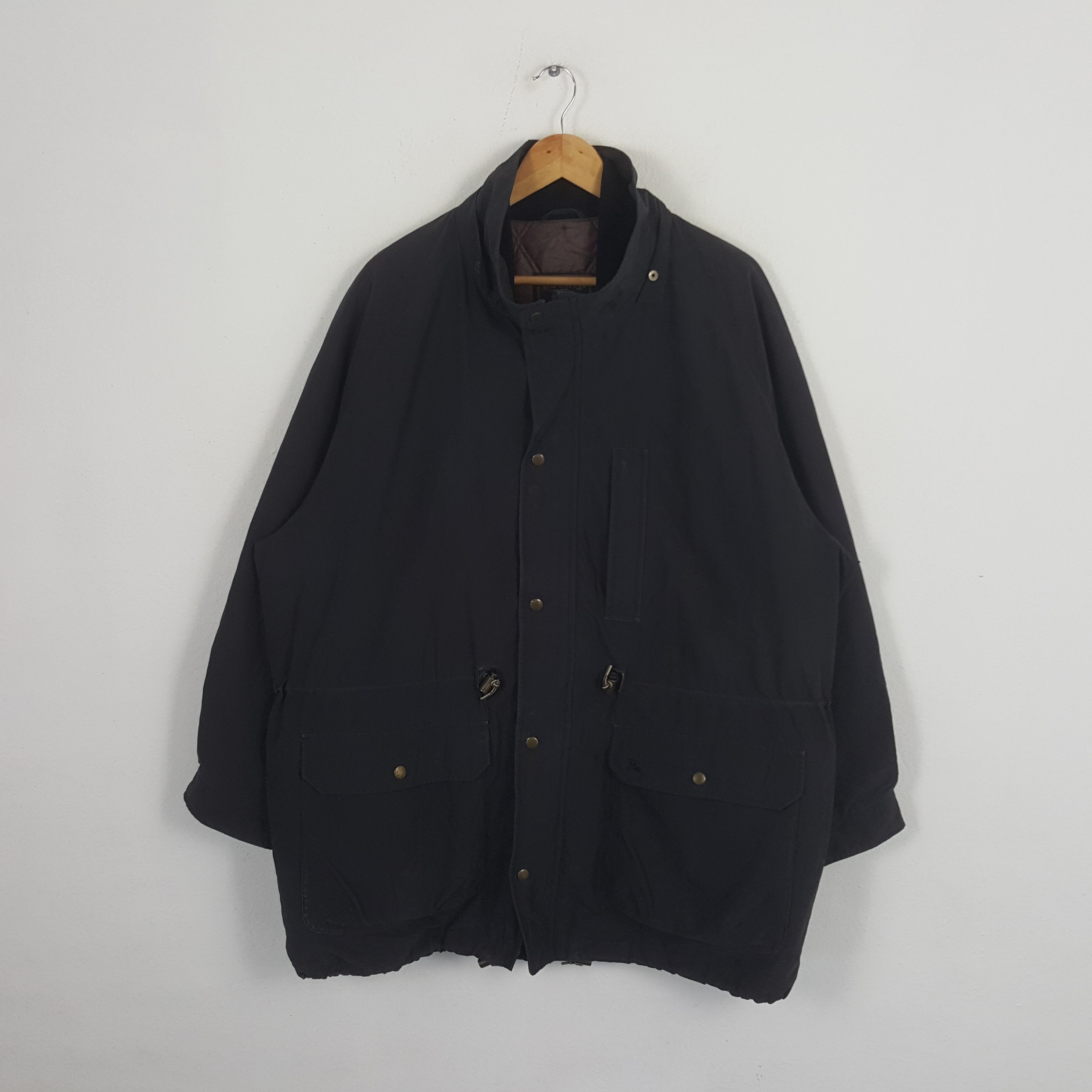 Burberry × Vintage Vintage Burberrys Nova Check Parka Jacket Size US XXL / EU 58 / 5 - 1 Thumbnail