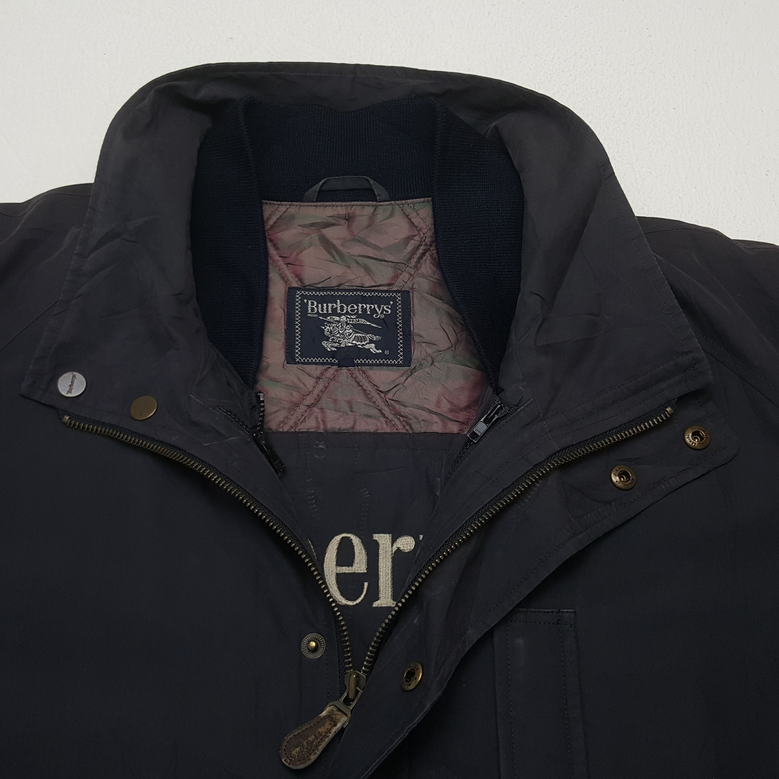 Burberry × Vintage Vintage Burberrys Nova Check Parka Jacket Size US XXL / EU 58 / 5 - 4 Thumbnail