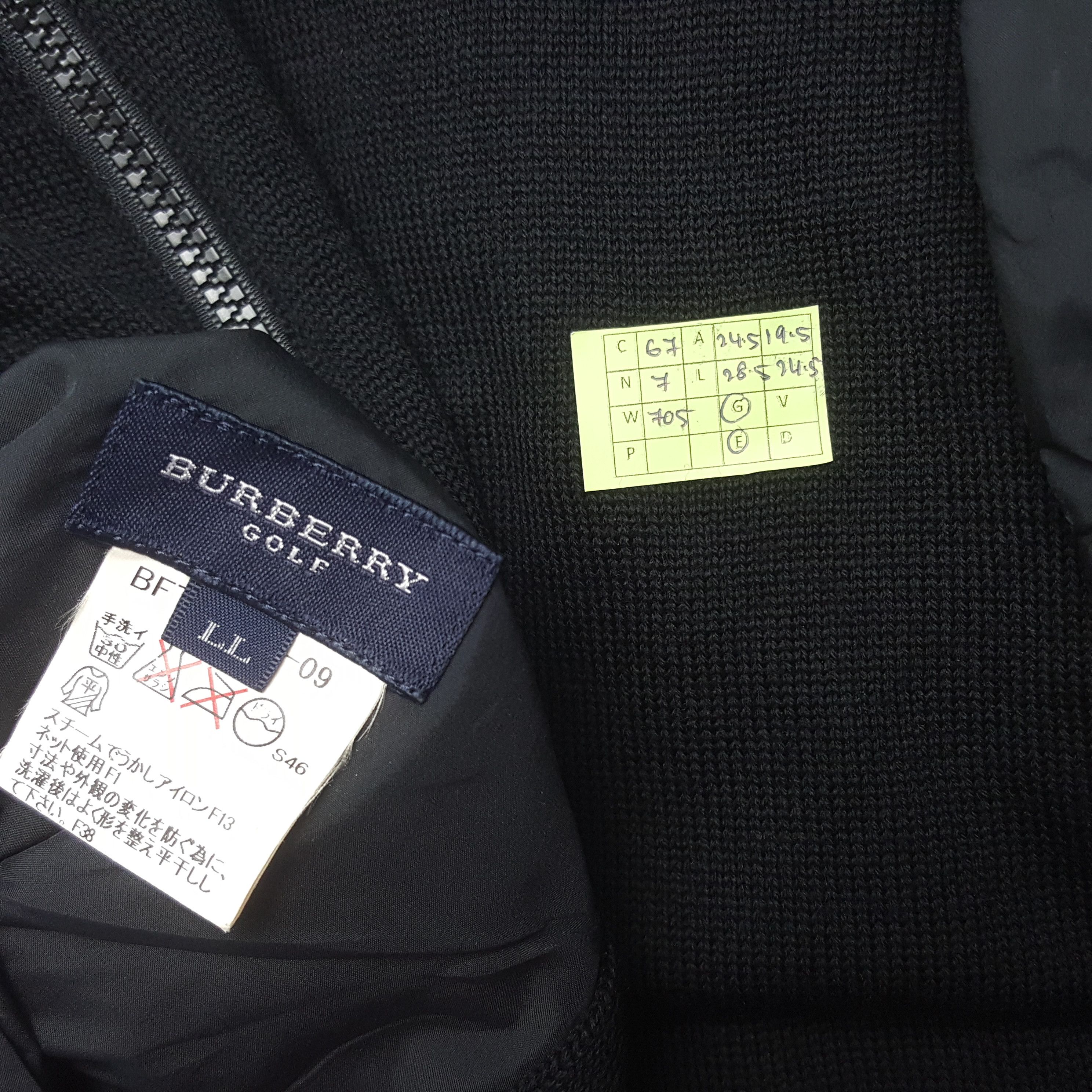 Burberry Vintage Burberry Golf All Italian Brand Jacket Size US L / EU 52-54 / 3 - 7 Thumbnail
