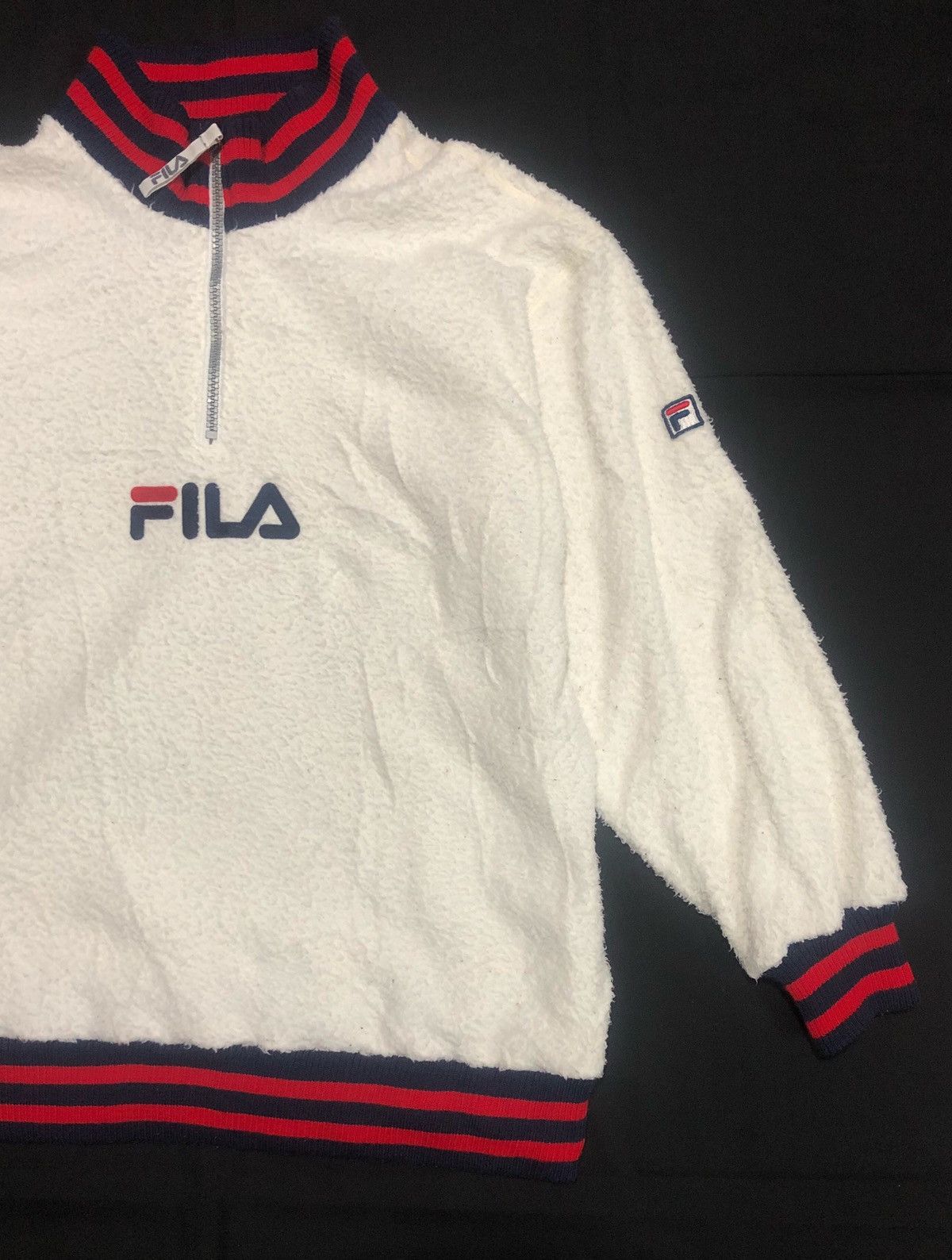 Fila Fila Fleece Retro Vintage Long Sleeve Size US M / EU 48-50 / 2 - 5 Thumbnail