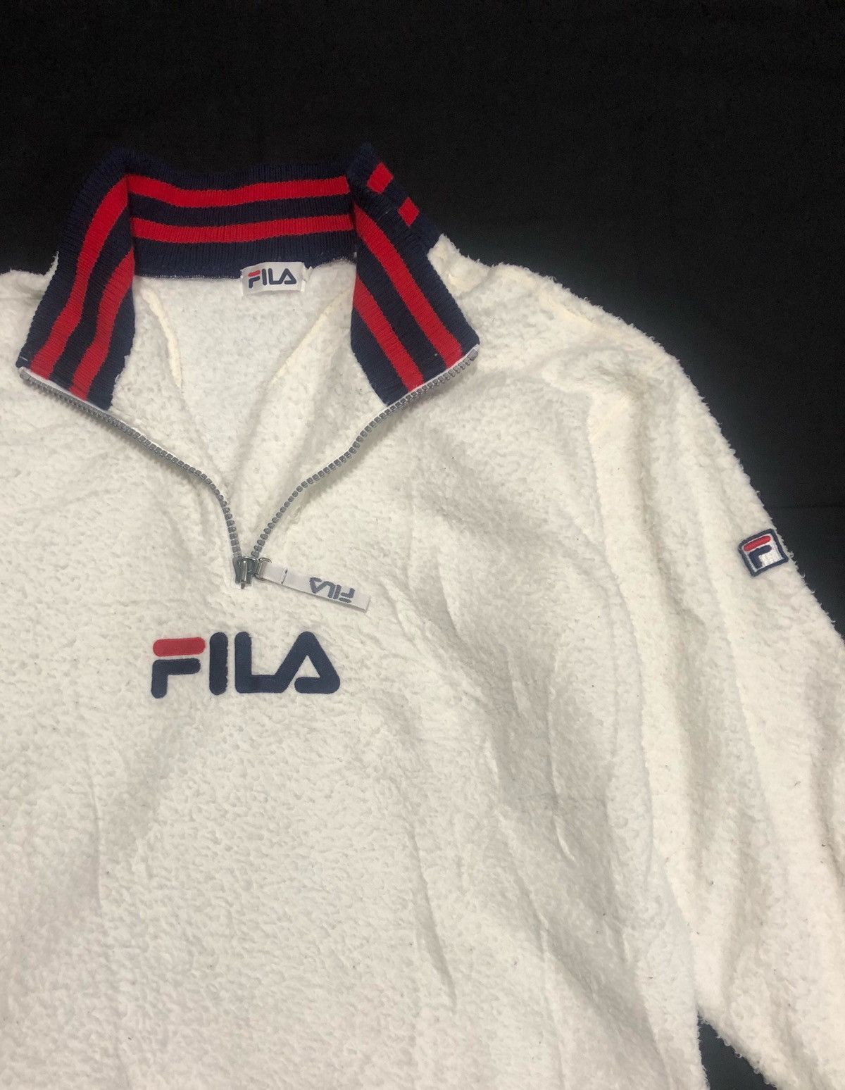 Fila Fila Fleece Retro Vintage Long Sleeve Size US M / EU 48-50 / 2 - 6 Thumbnail
