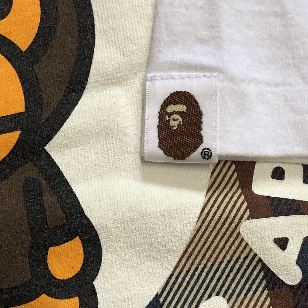Bape Bape Check Baby Milo Tee Size US L / EU 52-54 / 3 - 6 Thumbnail