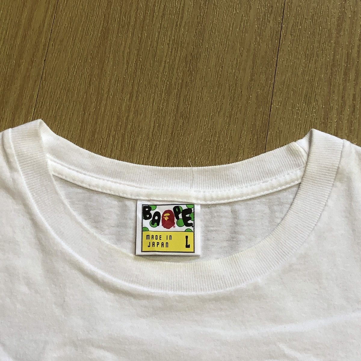 Bape Bape Check Baby Milo Tee Size US L / EU 52-54 / 3 - 4 Thumbnail