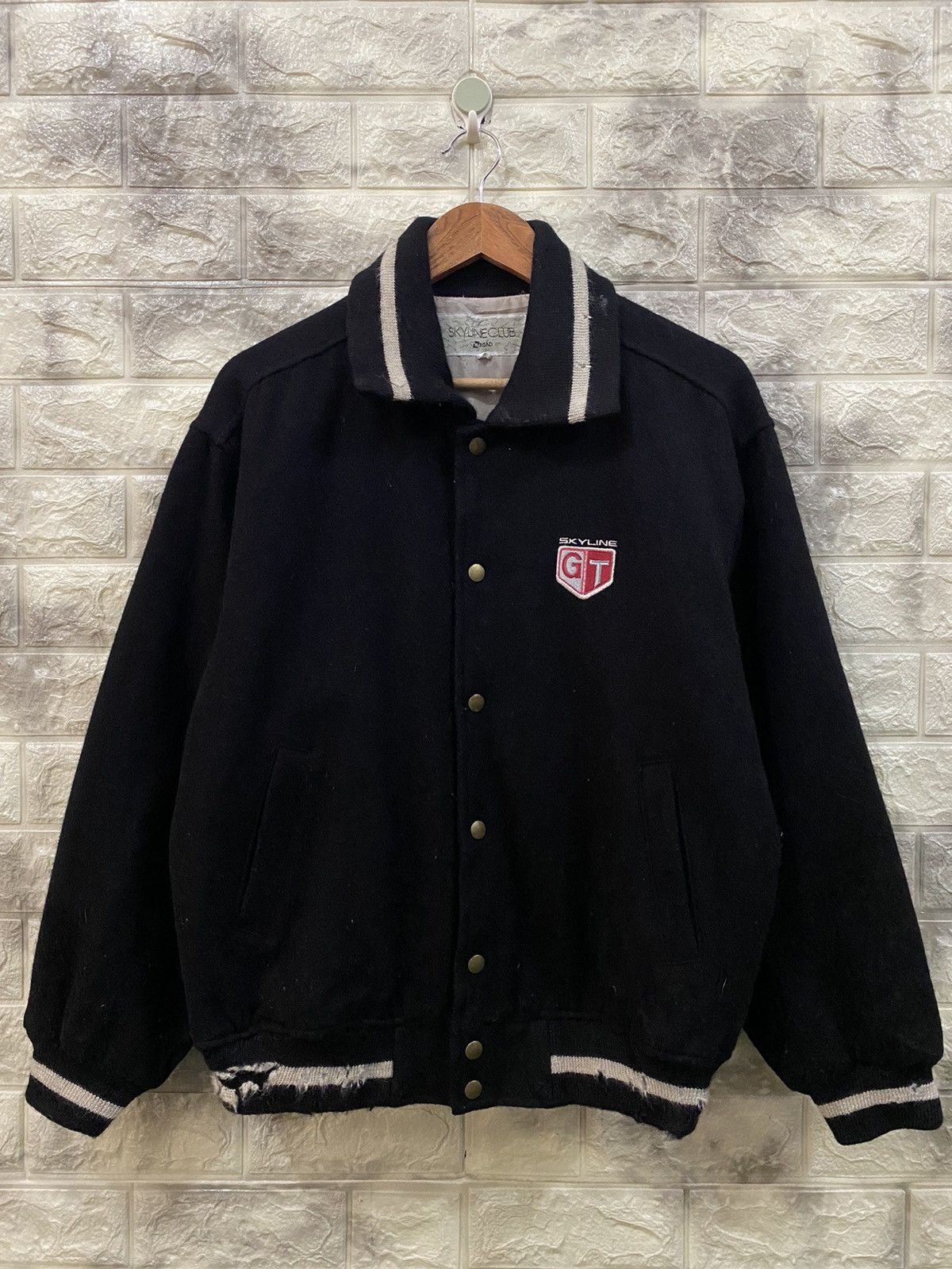 Vintage Vintage GT Skyline Varsity Jacket Size US L / EU 52-54 / 3 - 2 Thumbnail