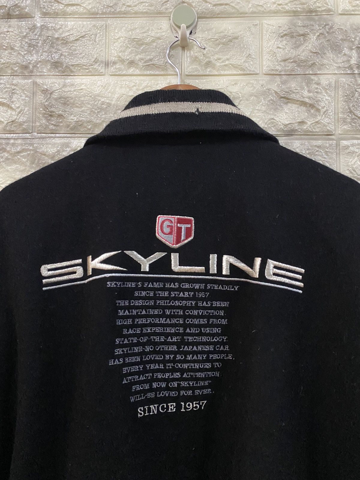 Vintage Vintage GT Skyline Varsity Jacket Size US L / EU 52-54 / 3 - 3 Thumbnail