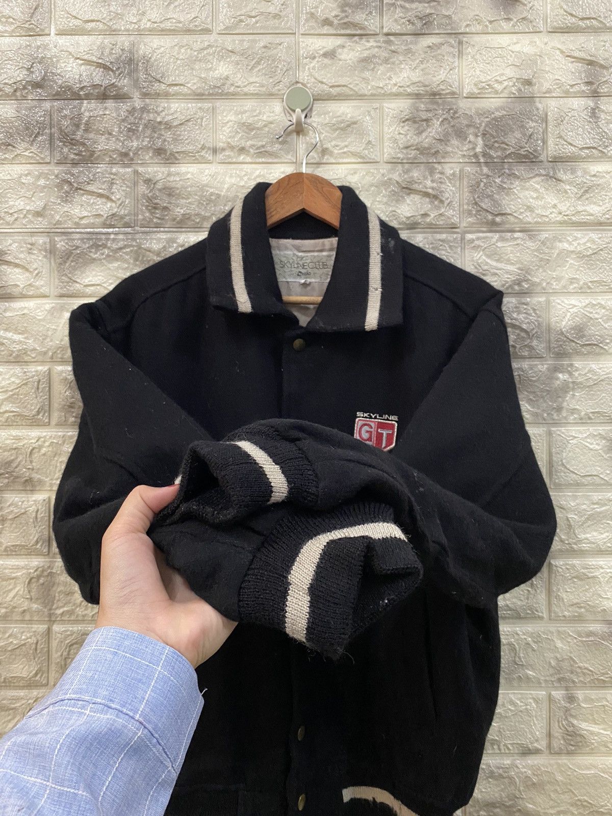 Vintage Vintage GT Skyline Varsity Jacket Size US L / EU 52-54 / 3 - 11 Thumbnail